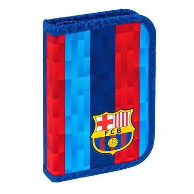 Piórnik bez wyposażenia pojedynczy FC Barcelona