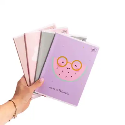 Zeszyt A5 kratka 16 kartek Glitter brokatowy