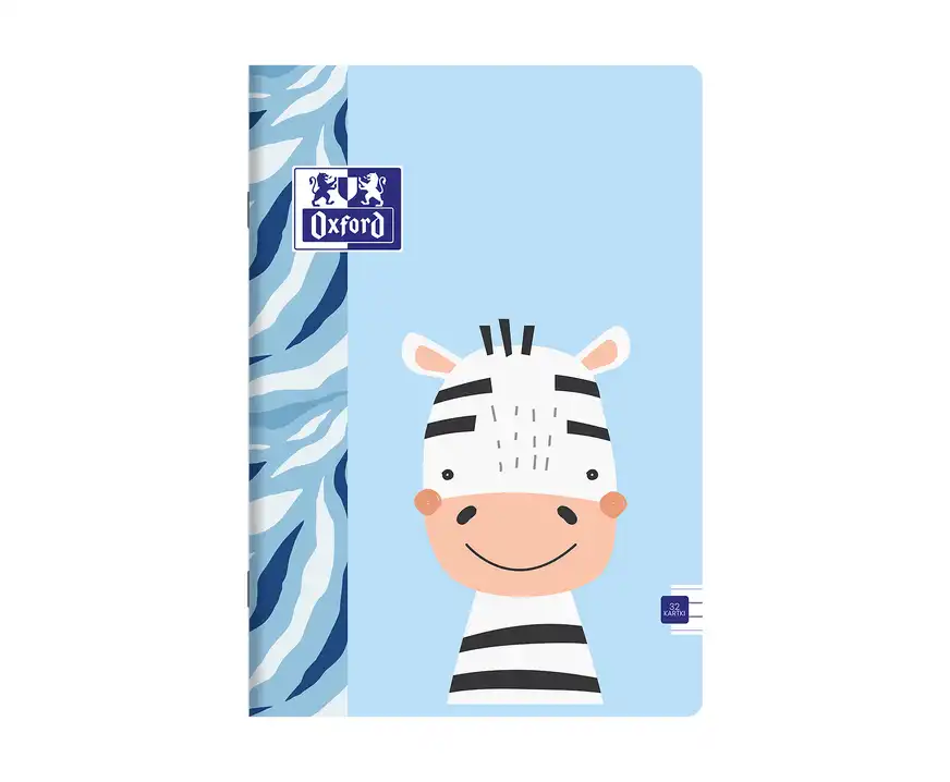 Zeszyt A5 32 kartki w linię Oxford Kids