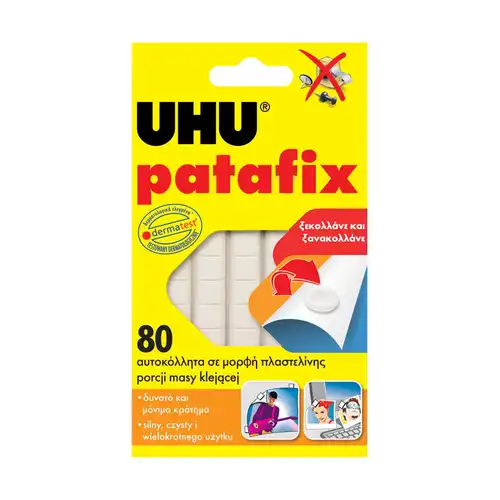 Masa mocująca Patafix UHU 80 sztuk