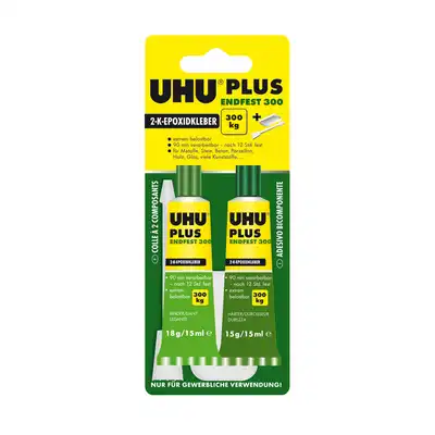 Klej epoksydowy Plus Endfest 300 18g żywica+15g utwrdzacz UHU