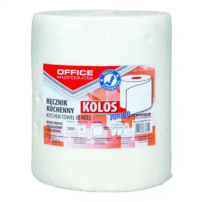 Ręcznik papierowy celulozowy 2 warstwowy Office Products Kolos Junior