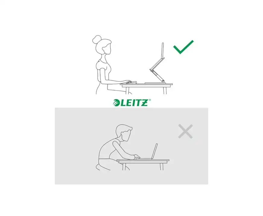 Podstawka pod laptopa Leitz Ergo biała