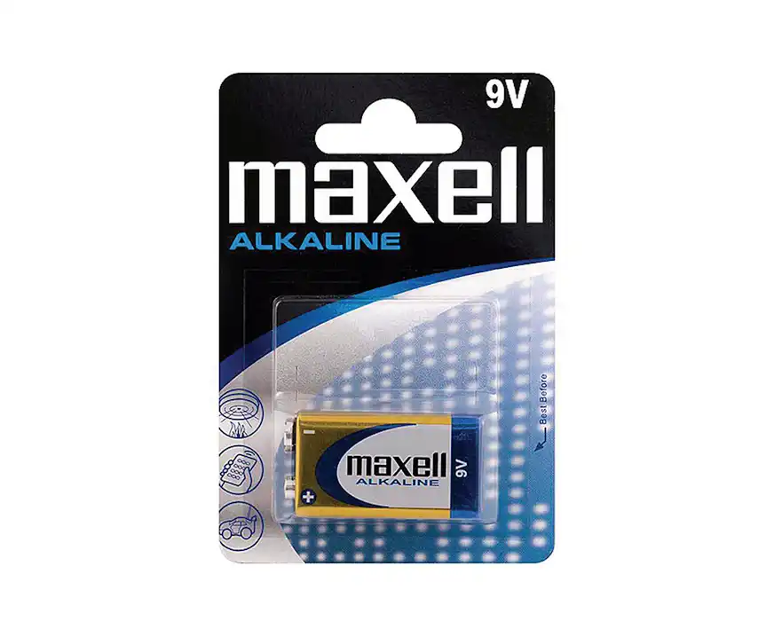 Bateria alkaiczna 9V 6LR61 Maxell