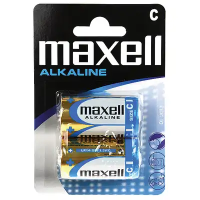 Bateria alkaiczna LR14 Maxell 2 sztuki