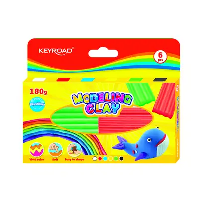 Plastelina Keyroad 6x30g