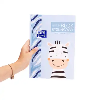 Blok rysunkowy Oxford Kids A4 20 kartek