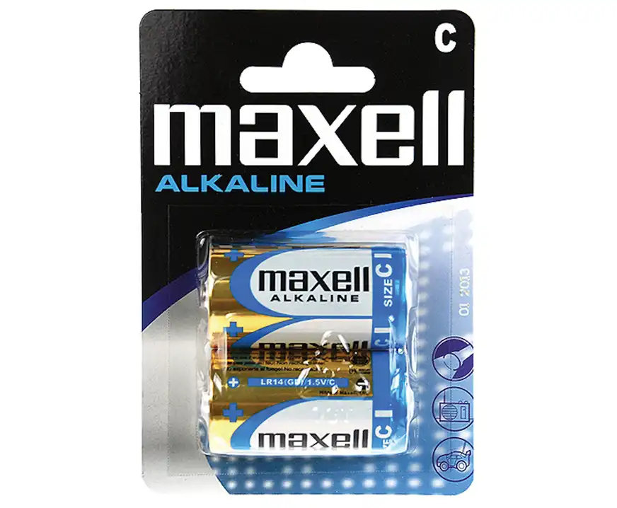 Bateria alkaiczna LR14 Maxell 2 sztuki
