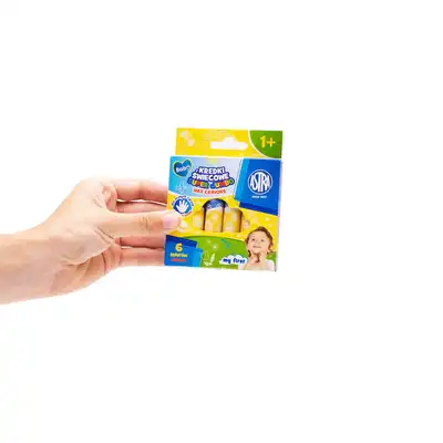 Kredki świecowe Super Jumbo Astra 6 kolorów 1+