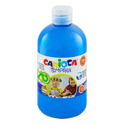 Farba Carioca tempera N 500 ml błękitna