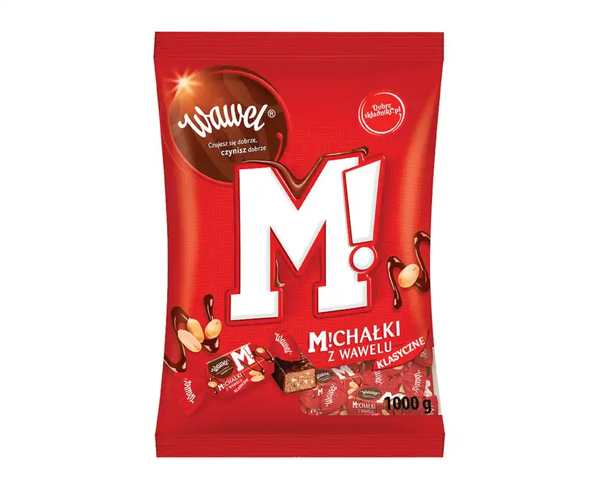 Cukierki czekoladowe Wawel Michałki zamkowe 1kg