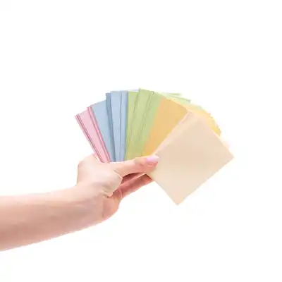 Koperty ozdobne 70x100 pastelowe 50 sztuk