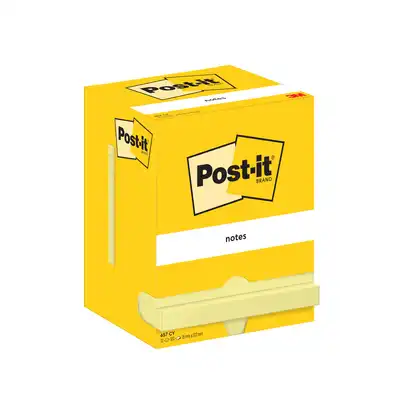 Karteczki samoprzylepne 102x76mm Post-it 12x100 kartek