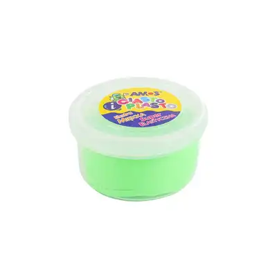 Masa plastyczna Ciasto Plasto Amos 30g neonowa zielona
