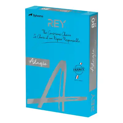Papier ksero ciemnoniebieski Rey Adagio A4 80g