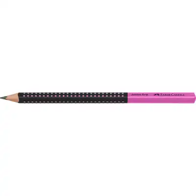 Ołówek Faber Castell Grip Two Tone Jumbo czarnoróżowy