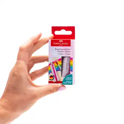 Brokat w żelu Rainbow Faber Castell 12 ml 2 sztuki