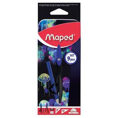 Cyrkiel Deepsea 9 elementów Maped