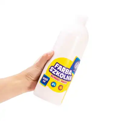 Farby szkolne Astra 1000 ml białe