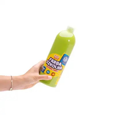 Farby szkolne Astra 1000 ml limonkowe
