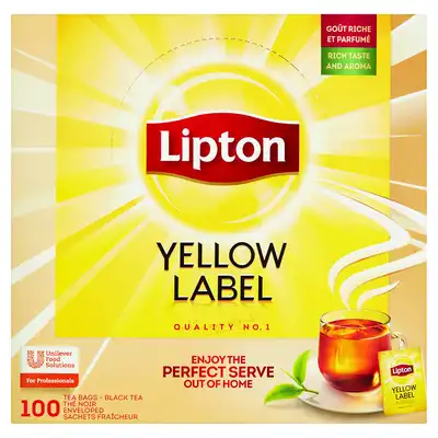 Herbata Lipton Yellow Label 100 torebek