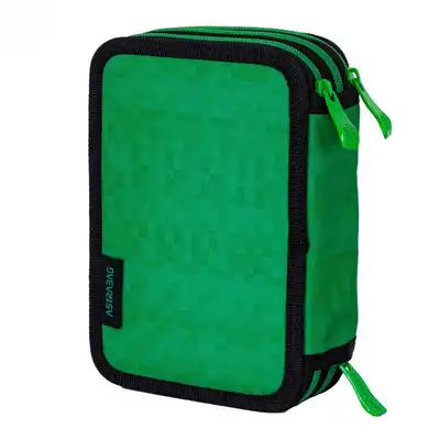 Piórnik potrójny z wyposażeniem Astrabag Pixel Hero