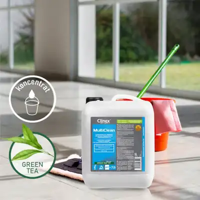 Środek do mycia powierzchni wodoodpornych Clinex Multi Clean Green Tea 5l