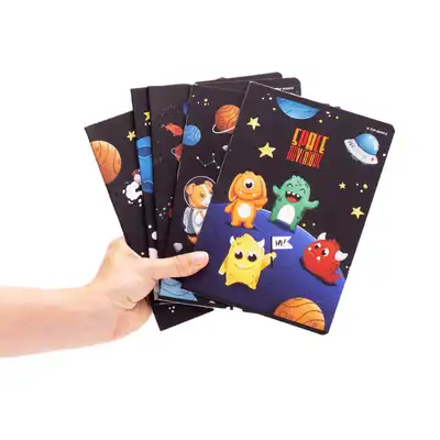 Zeszyt A5 32 kartki linia podwójna kolorowa Top 2000 Space Adventure