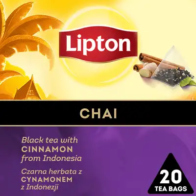 Herbata czarna Lipton Chai 20 torebek