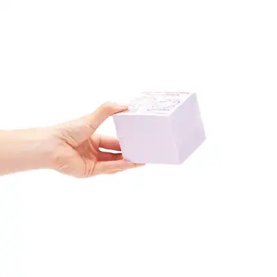 Kostka biała nieklejona 8,5x8,5 3,5cm