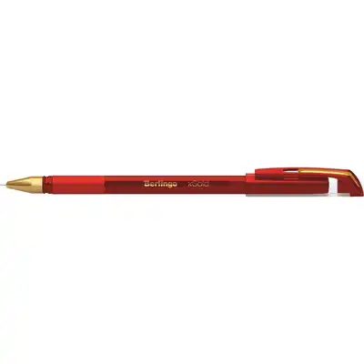 Długopis kulkowy Berlingo xGold  0,7mm czerwony