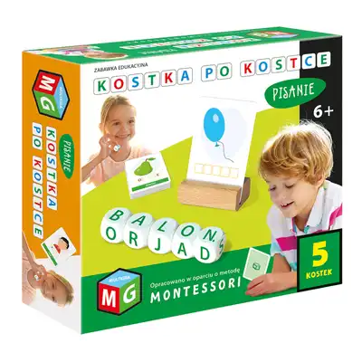 Gra edukacyjna Kostka po kostce pisanie Multigra