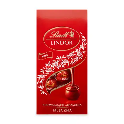 Praliny Lindor mleczne Lindt 100g
