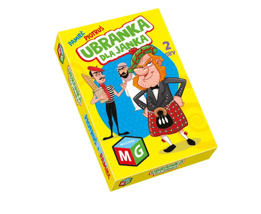 Karty Piotruś ubranka dla Janka Multigra