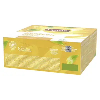 Herbata czarna Lipton Feel Good Selection cytrynowa 100 kopert