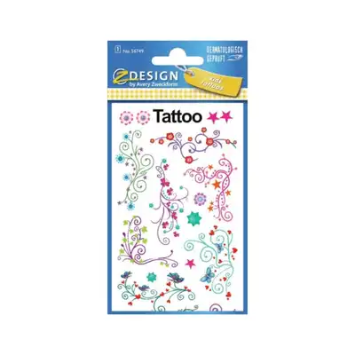 Naklejki tatuaże Zweckform Kids ornamenty