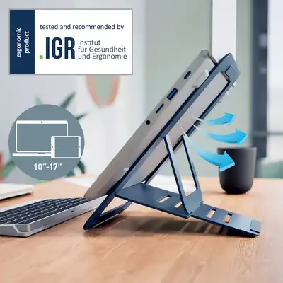 Podstawka ultrapłaska pod laptopa Leitz Ergo