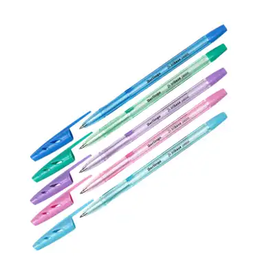 Długopis ze skuwką Berlingo Tribase Pastel