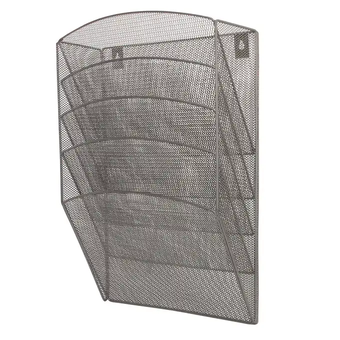 Zestaw 5 półek Q-Connect Office Set metalowy A4 srebrny