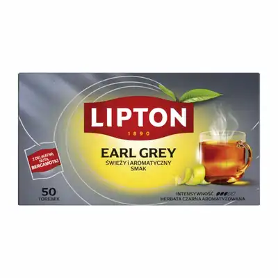 Herbata Lipton Earl Grey 50 torebek