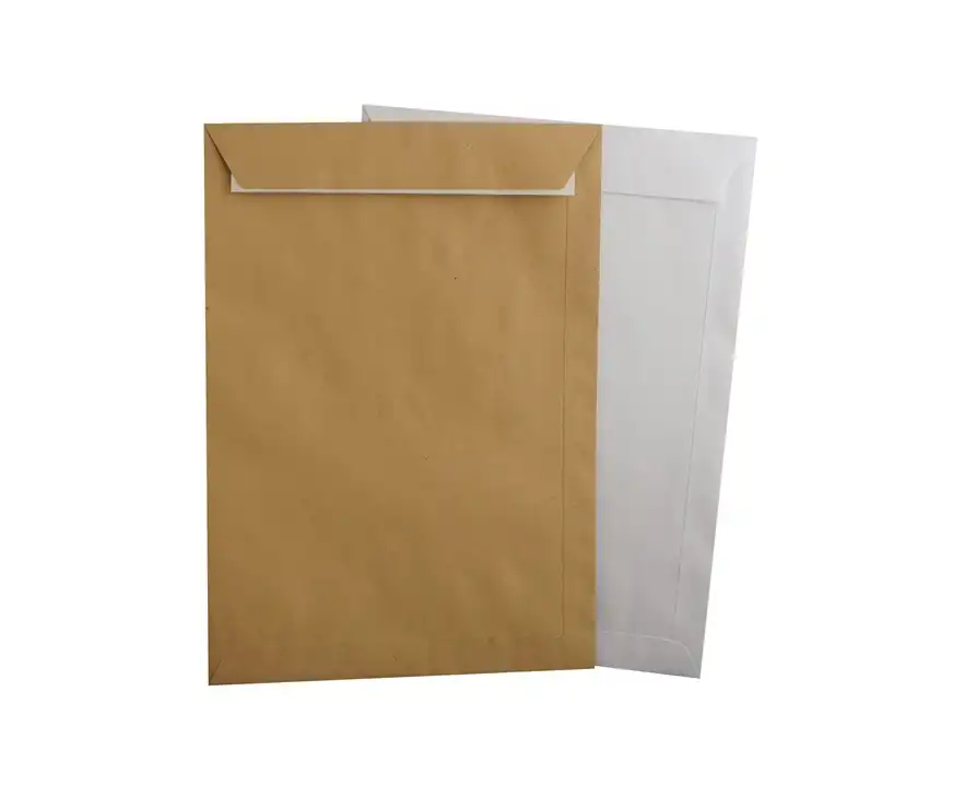 Koperty C4 (229x324 mm) białe HK okno prawe góra - 250 sztuk
