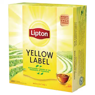 Herbata Lipton Yellow Label 100 torebek