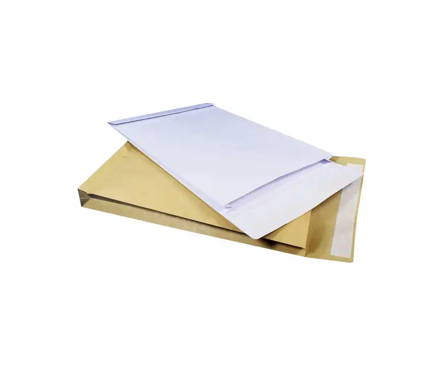 Koperta E4 (280x400x40 mm) biała HK rozszerzana