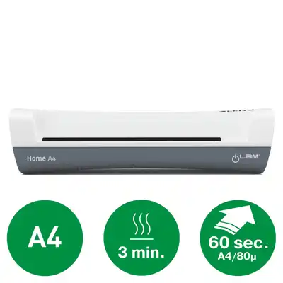 Laminator Leitz iLAM Home A4 + zestaw akcesoriów 4w1