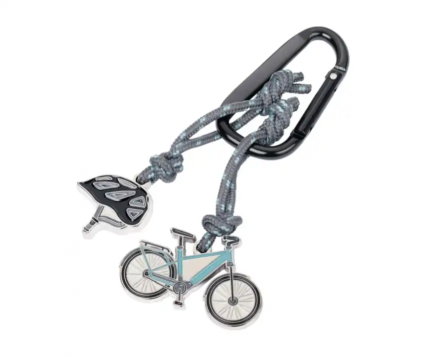 Brelok metalowy emaliowany TROIKA E-Bike
