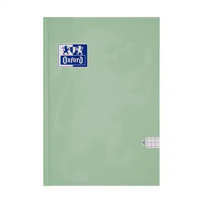 Brulion Oxford A5 96 kartkek w kratkę pastelowy