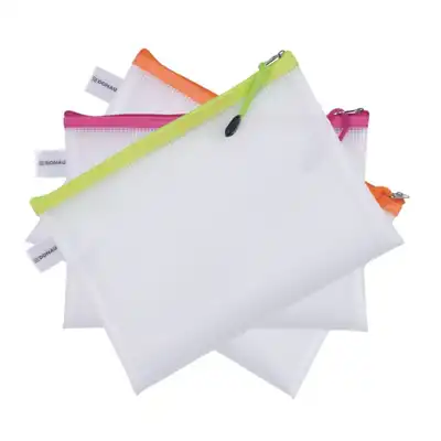 Torebka z suwakiem A4 Donau Zipper Bag