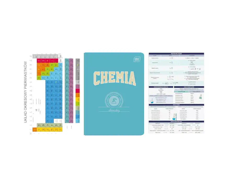 Zeszyt A5 60 kartek Chemia Hybrid Interdruk przedmiotowy