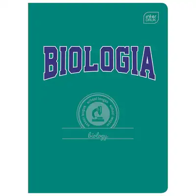 Zeszyt A5 60 kartek Biologia Hybrid Interdruk przedmiotowy