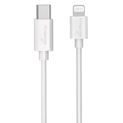 Kabel USB-C Mediarange Apple Lightning 1m